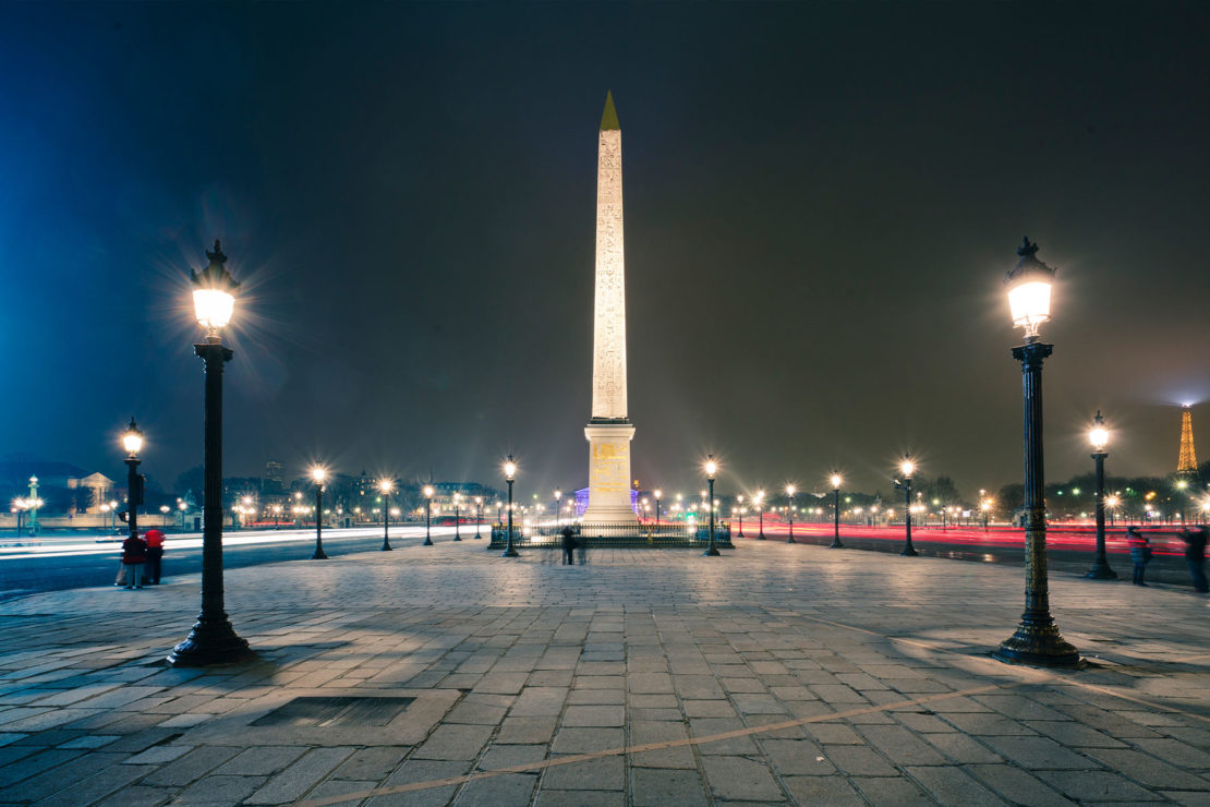 Obelisk at Place de la Concorde in the 8th arrondissement